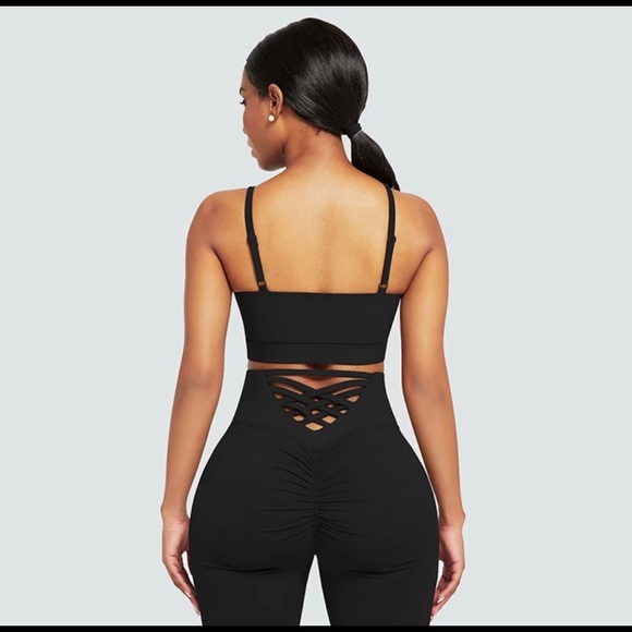 3 PCS ACTIVEWEAR SET (black) - Picture 2 of 7